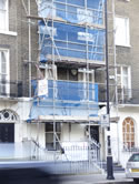 4 storey house exterior renovation in London - SW1