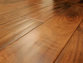 Golden acacia hardwood floor