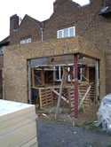 Rear house extension in Eltham, SE9